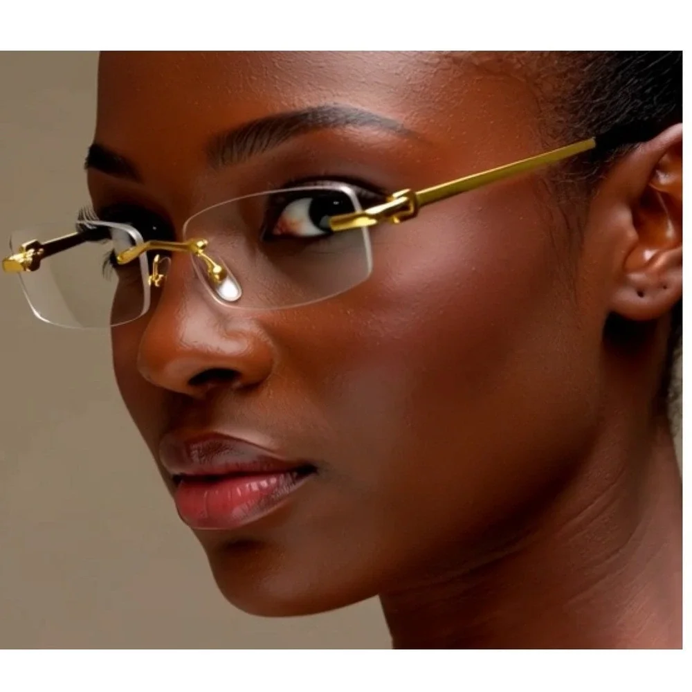 Women Glasses Office Business Wear Casual Square Clear Eye Glasses Aesthetic New